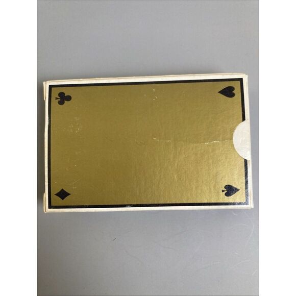 Tab Products Co. Laser Optics Red & Gold Playing Card Deck - Picture 2 of 16
